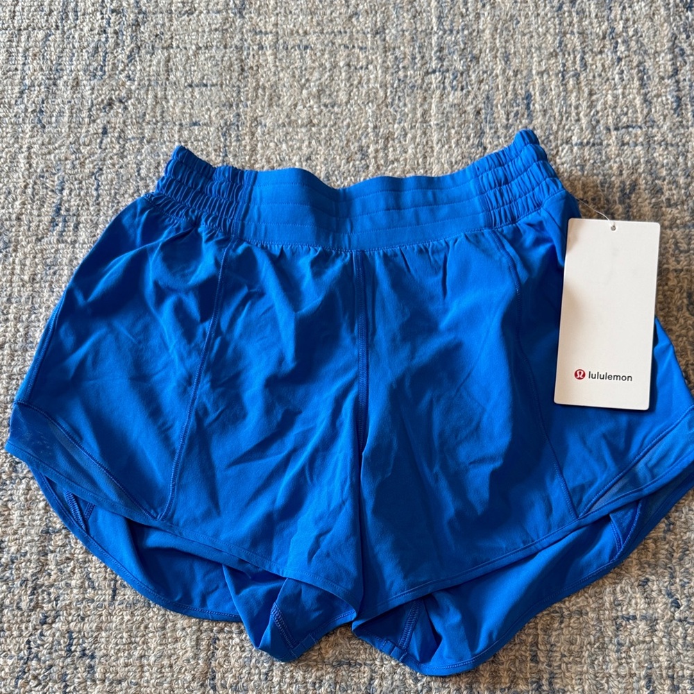 lululemon hotty hot HR short 4” lined new with tags size 4